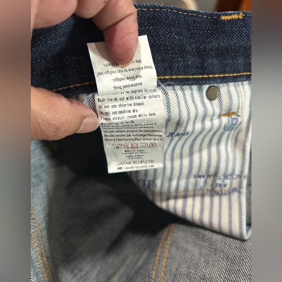 Men's Classic Indigo Straight Jeans - Picture 12 of 14